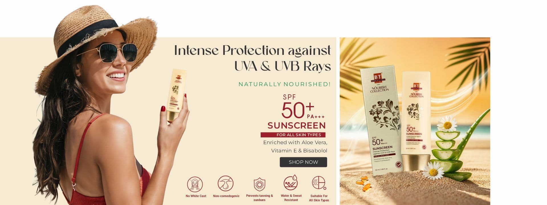 BT Nourish Sunscreen