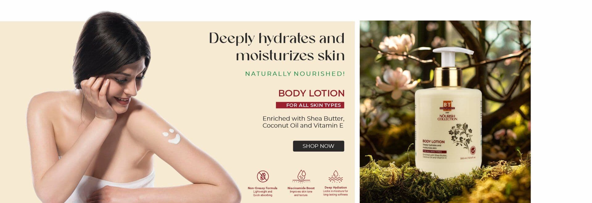 BT Nourish Body Lotion