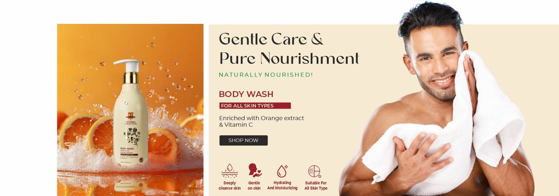 BT Nourish Bodywash